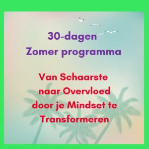 Van Schaarste naar Overvloed - 30 dagen Zomer programma